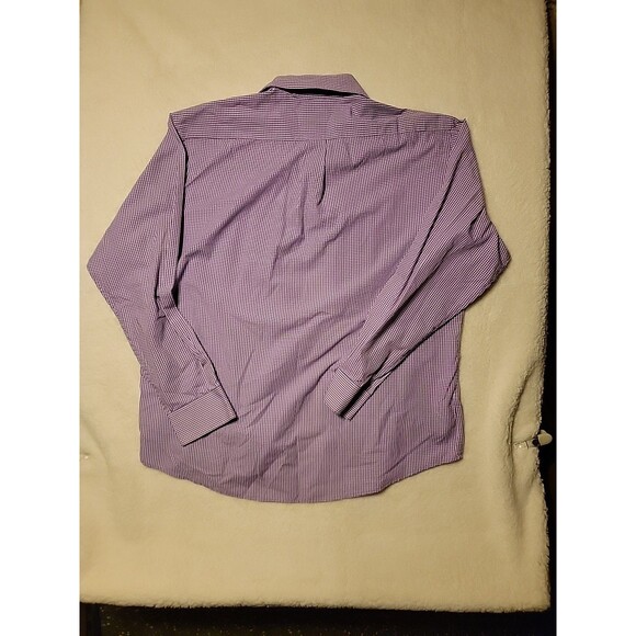 US. POLO ASSN Men Regular Fit Striped Pony Logo  Dress Shirt 18 36/37 - Picture 5 of 6